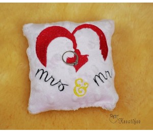 Stickdatei - Herz Schloss